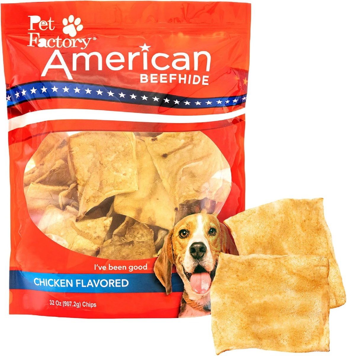Pet Factory American Beefhide Chips